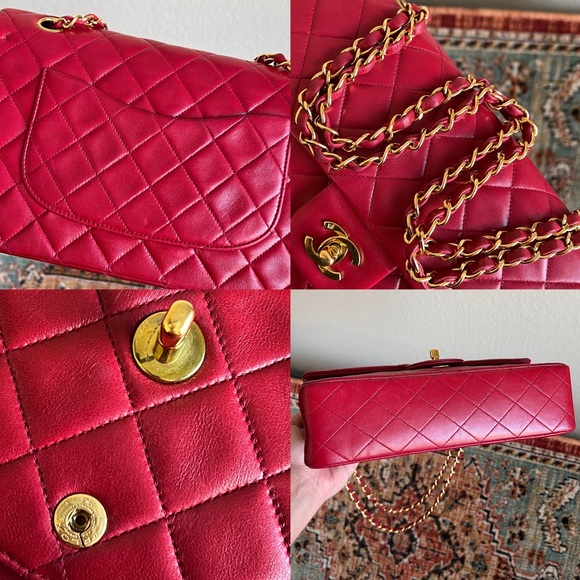 SOLD**Chanel Classic Vintage Medium Double Flap Bag - Picture 11 of 14